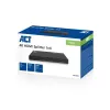 ACT 4K HDMI sadalītājs, 1 ieeja 4 izejas, EDID atbalsts, HDMI, 4x HDMI, 3840 x 2160 pikseļi, Melns, 4K Ultra HD, 10,2 Gbit/s