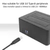 ACT USB Type-C sievišķā spraudne uz USB-B 2.0 printera adaptera kabelis 0,2 m