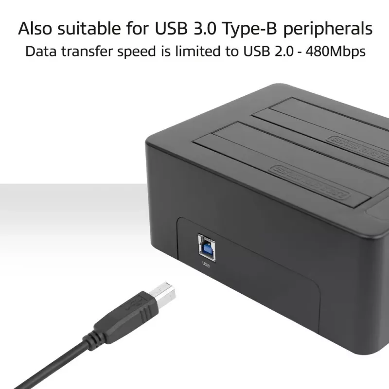 ACT USB Type-C sievišķā spraudne uz USB-B 2.0 printera adaptera kabelis 0,2 m