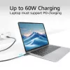 ACT AC7445 USB kabelis USB 3.2 Gen 2 (3.1 Gen 2) 5 m USB C 10 Gbit/s 60 W Melns