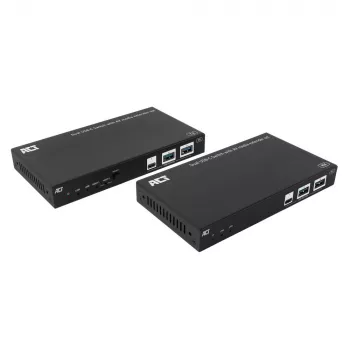 ACT AV multivides paplašinātāja komplekts ar divu USB-C slēdzi, CAT6A, 100 metri