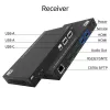 ACT AV multivides paplašinātāja komplekts ar divu USB-C slēdzi, CAT6A, 100 metri