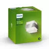 Philips myGarden Shovel sienas gaismeklis 42W E27 bez spuldzes, Āra sienas apgaismojums, nerūsējošais tērauds, balts, nerūsējošais tērauds, sintētika, IP44, dārzs, terase, II