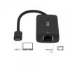 CLUB3D CAC-2531 klēpjdatora dokstacija/portu replikators, vadu, USB 3.2 Gen 1 (3.1 Gen 1) Type-C, melns