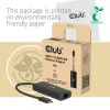 CLUB3D CAC-2531 klēpjdatora dokstacija/portu replikators, vadu, USB 3.2 Gen 1 (3.1 Gen 1) Type-C, melns
