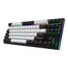 HATOR Gravity TKL tastatūra Spēļu USB QWERTY ASV angļu Melna