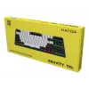 HATOR Gravity TKL tastatūra Spēļu USB QWERTY ASV angļu Melna