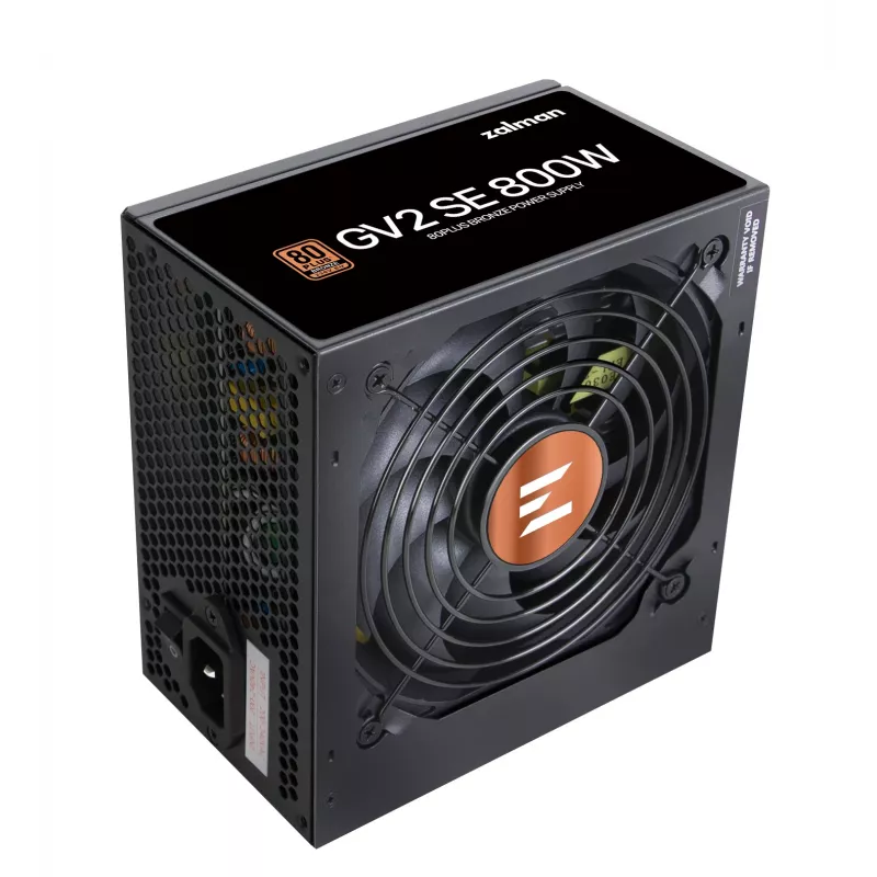 Zalman GV2SE barošanas bloks 800 W 20+4 pin ATX ATX melns