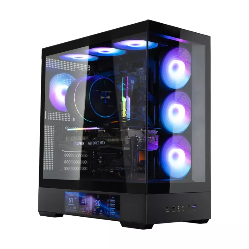 Zalman P40 DS Melns Midi Tower