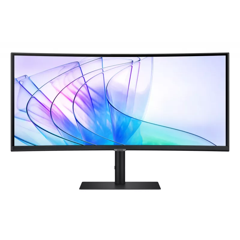 Samsung S65VC datoru monitors 86,4 cm (34 collas) 3440 x 1440 pikseļi UltraWide Quad HD LCD Melns