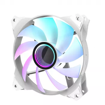 Zalman ZM-IF120 WH datora dzesēšanas sistēma Datora korpusa ventilators 12 cm Balts