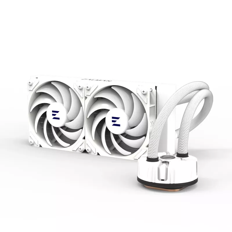 Zalman Reserator5 Z24 ARGB Balts procesora all-in-one šķidruma dzesētājs 12 cm