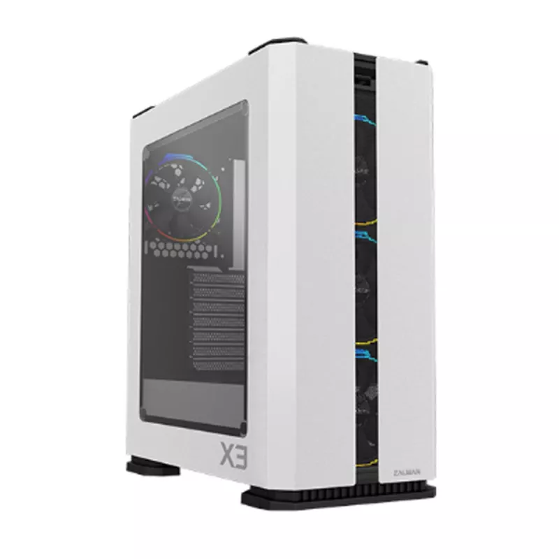 Zalman X3 balta datora korpuss Midi Tower
