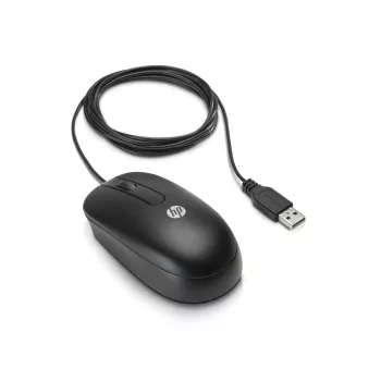 HP 3 pogu USB lāzera pele, lāzera, USB Type-A, melna