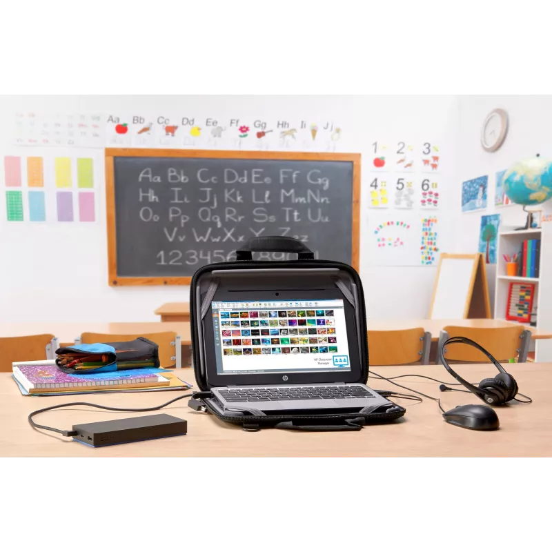 HP 3 pogu USB lāzera pele, lāzera, USB Type-A, melna