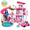 Barbie Dreamhouse leļļu māja ar baseinu un slidkalniņu - 75+ detaļas (HMX10)