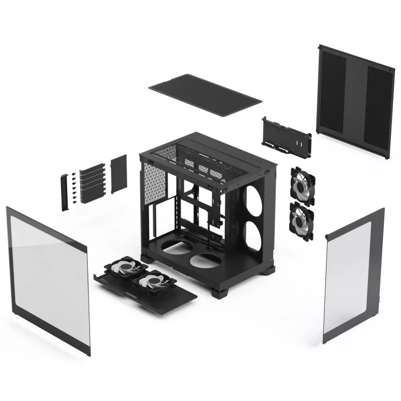 Fractal Design Pop 2 Vision Black RGB Mid-Tower korpuss (FD-C-POV2A-02)