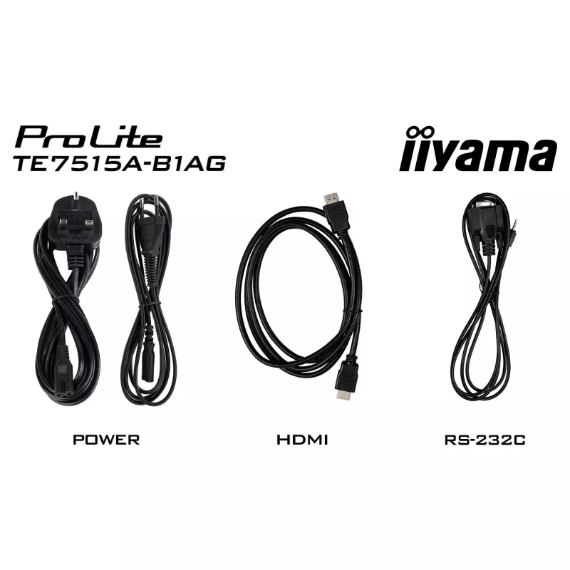 iiyama ProLite TE7515A-B2AG 75 inch 4K interaktīvs skārienekrāns