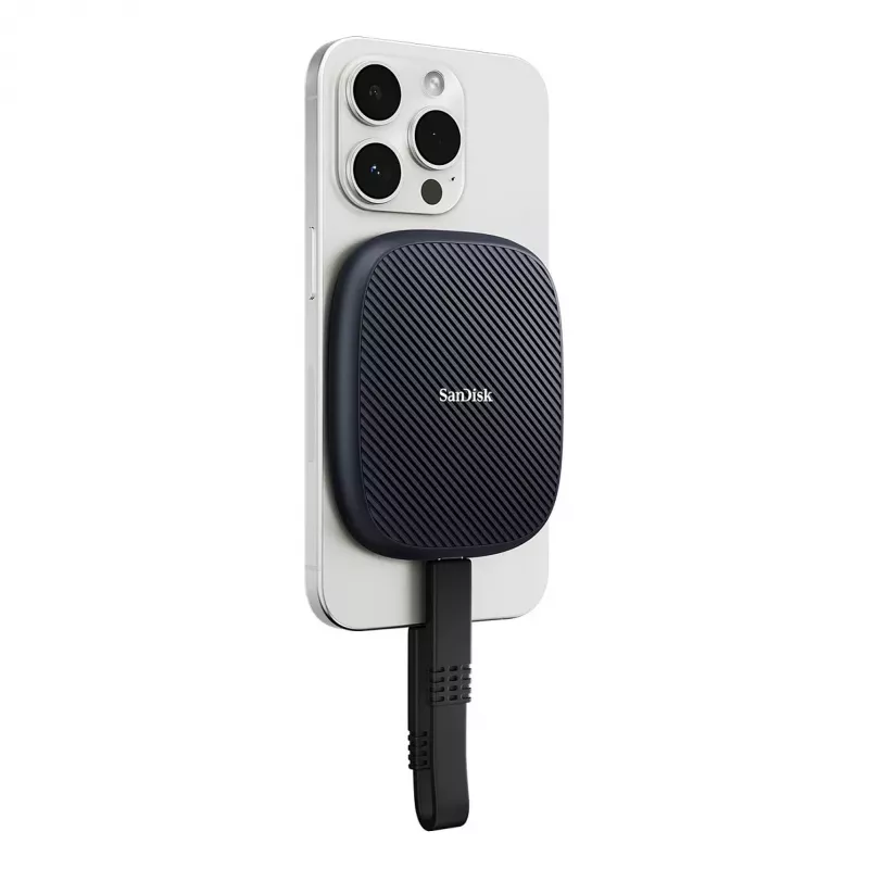 SanDisk Phone SSD 2TB USB-C 1000MB/s IP65 ārējais SSD
