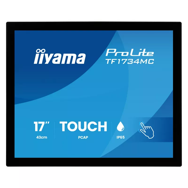 iiyama ProLite TF1734MC-B8X 17 inch SXGA atvērtā rāmja skārienmonitors