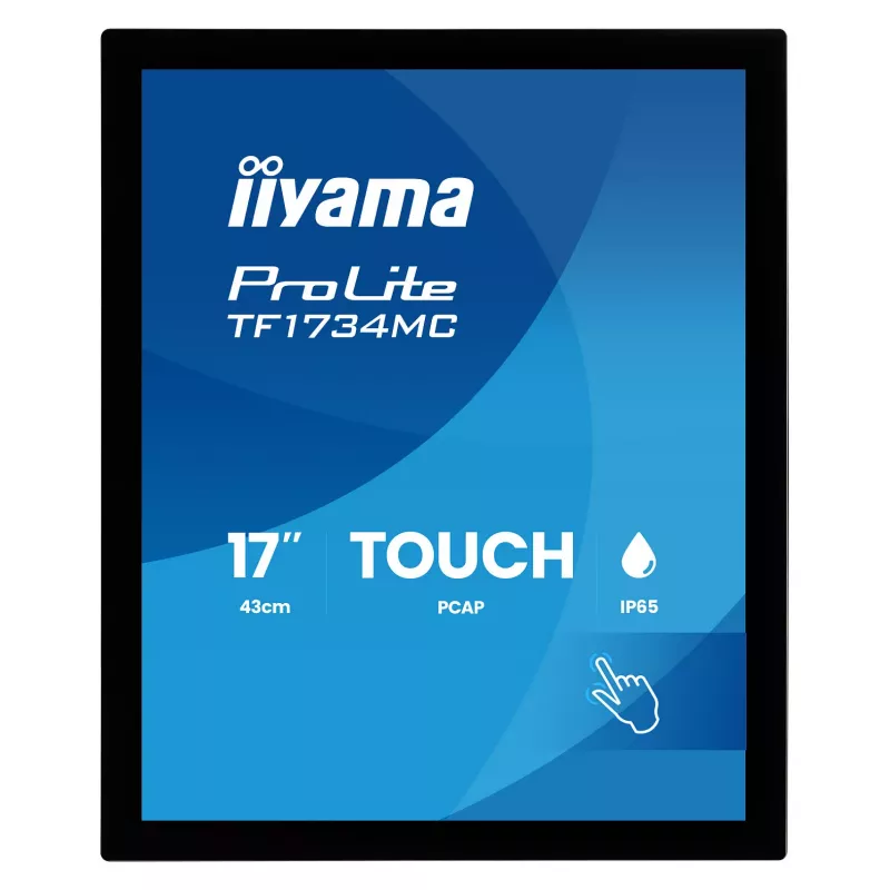 iiyama ProLite TF1734MC-B8X 17 inch SXGA atvērtā rāmja skārienmonitors