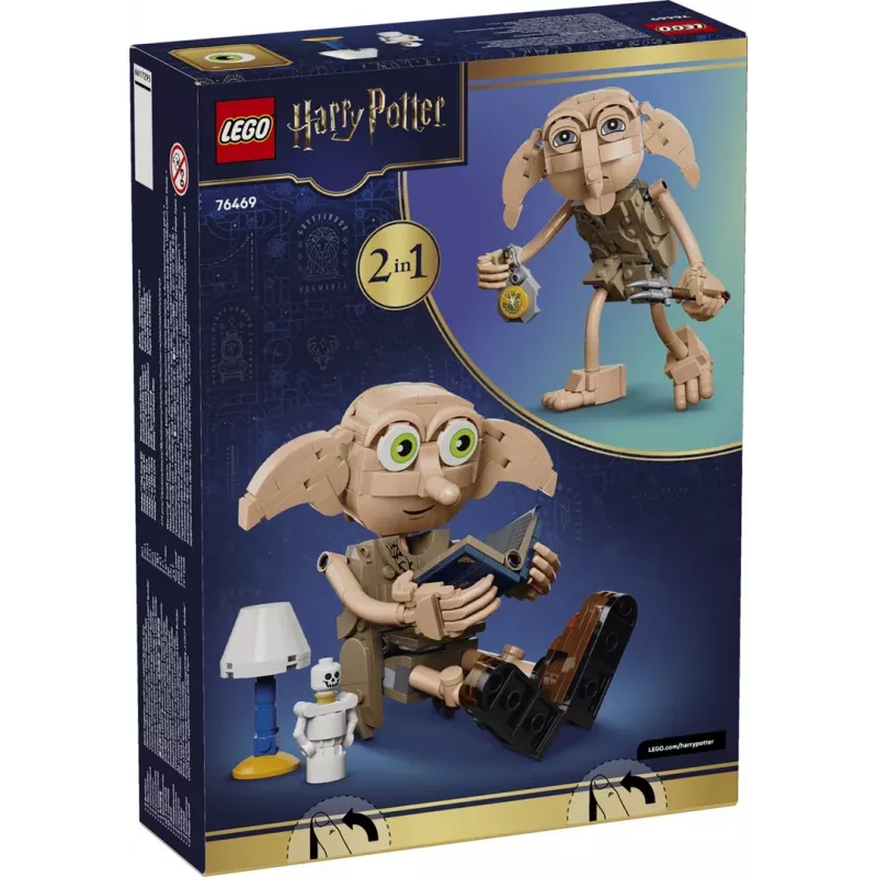 LEGO Harry Potter 76469 Brīvais elfs Dobijs (379 gab.)