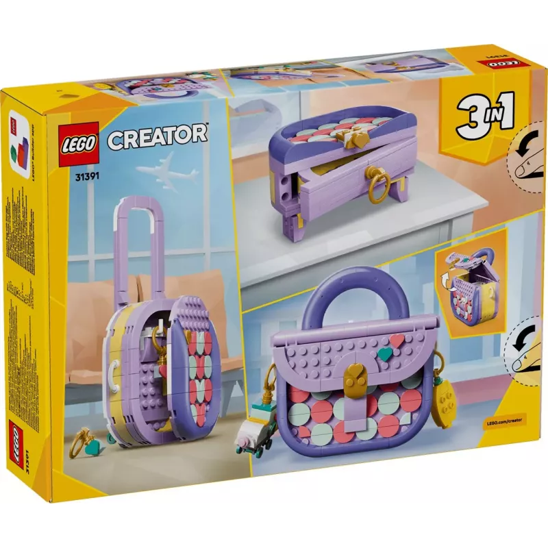 LEGO Creator 3-in-1 31391 Modes soma ar glabātuvi (272 gab.)