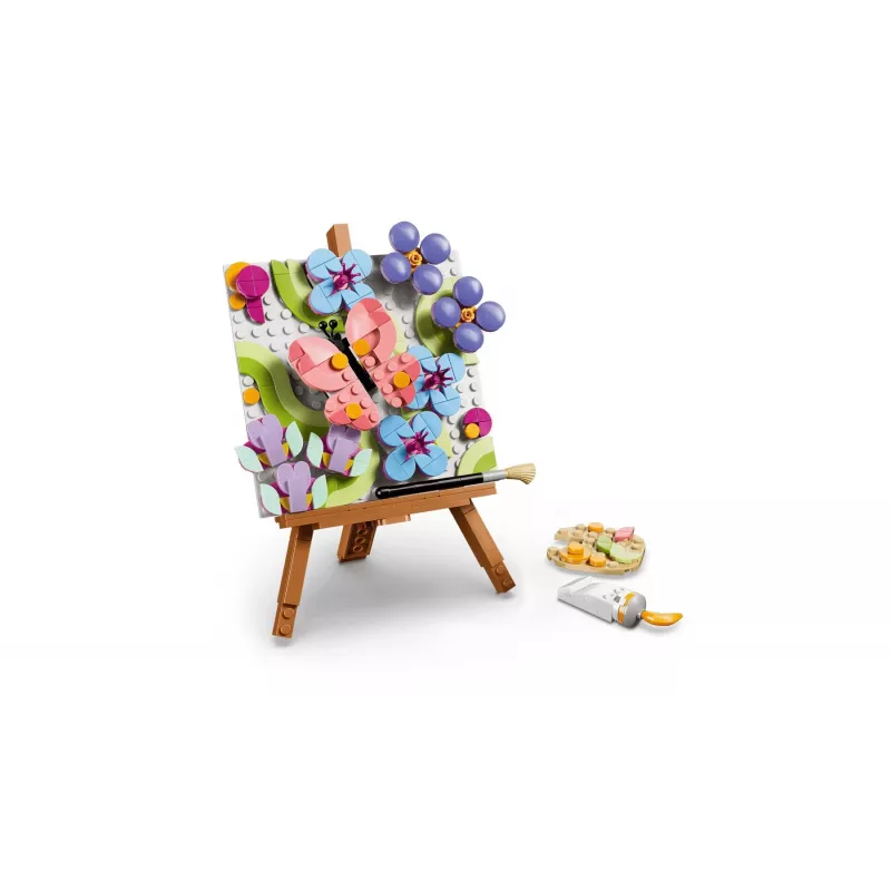 LEGO Creator 3-in-1 31390 Ziedu mākslas dekors (348 gab.)