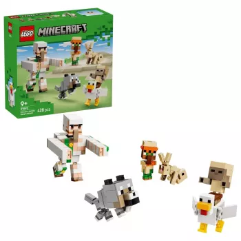 LEGO Minecraft 21592 Vistas jātnieka tuksneša uzbrukums (428 gab.)