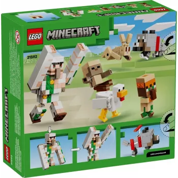 LEGO Minecraft 21592 Vistas jātnieka tuksneša uzbrukums (428 gab.)