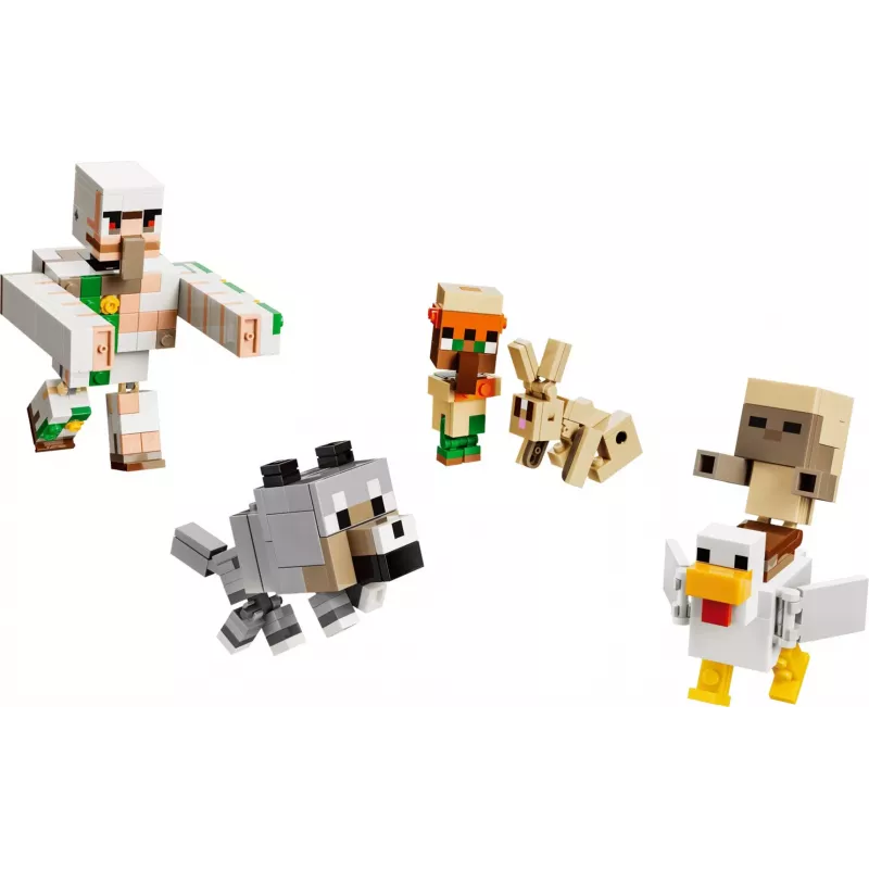 LEGO Minecraft 21592 Vistas jātnieka tuksneša uzbrukums (428 gab.)