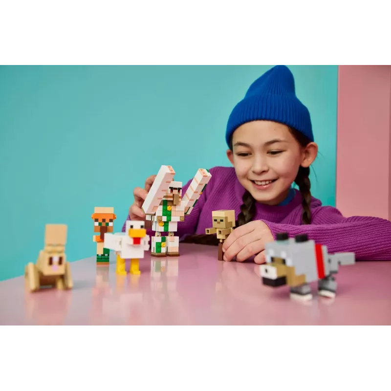 LEGO Minecraft 21592 Vistas jātnieka tuksneša uzbrukums (428 gab.)