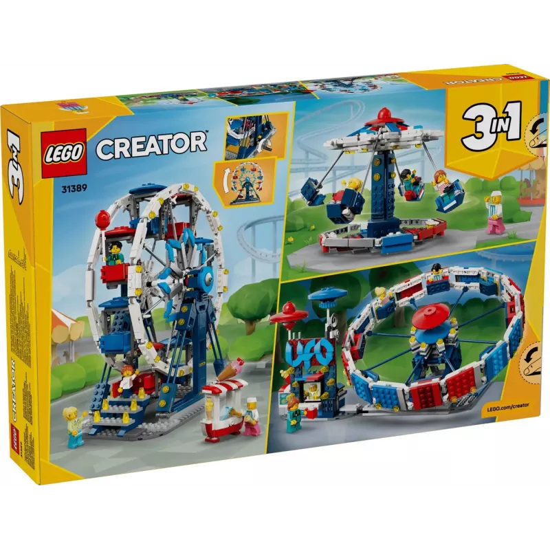 LEGO Creator 3-in-1 31389 Ikonisks panorāmas rats (916 gab.)