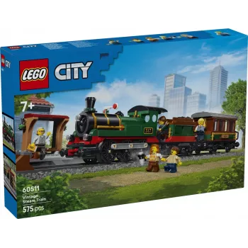 LEGO City 60511 Vintage tvaika vilciens (575 gab.)