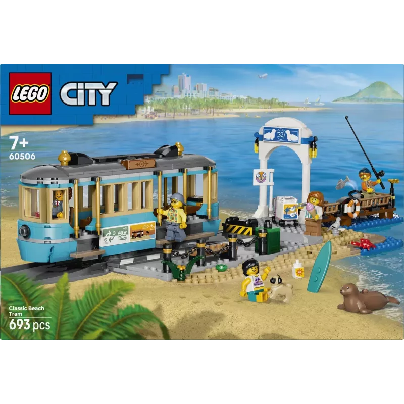 LEGO City 60506 Klasiskais pludmales tramvajs (693 gab.)