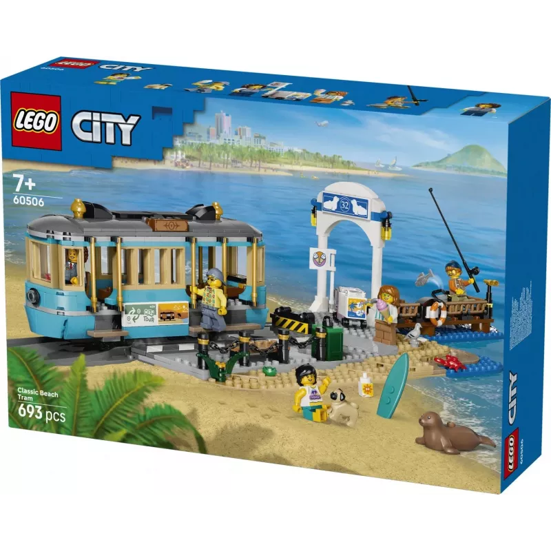 LEGO City 60506 Klasiskais pludmales tramvajs (693 gab.)