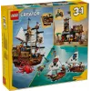 LEGO Creator 3-in-1 31387 Ikonisks pirātu kuģis (1074 gab.)