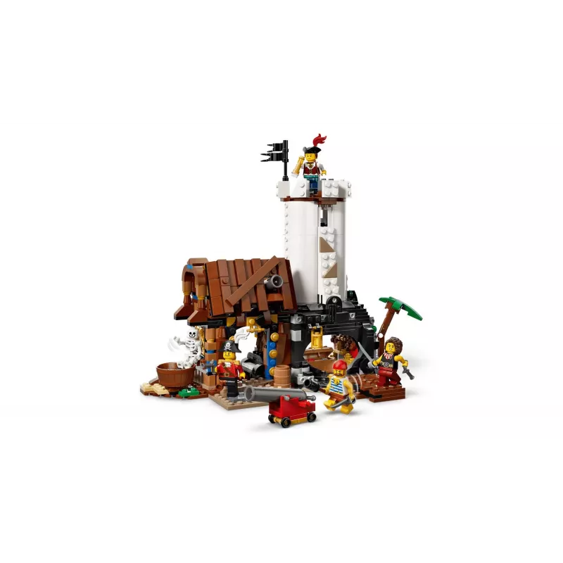 LEGO Creator 3-in-1 31387 Ikonisks pirātu kuģis (1074 gab.)