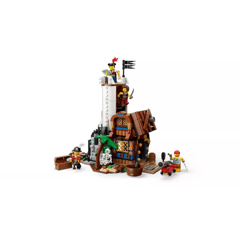 LEGO Creator 3-in-1 31387 Ikonisks pirātu kuģis (1074 gab.)