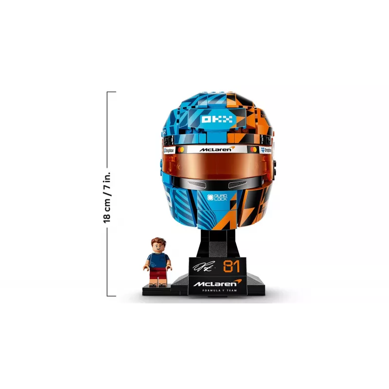 LEGO Editions 43017 McLaren F1 Oscar Piastri ķivere (793 gab.)