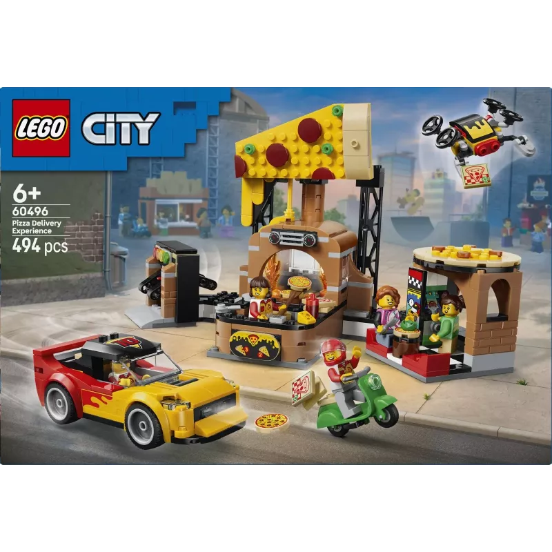 LEGO City 60496 Picas piegādes pieredze ar transportu (494 gab.)