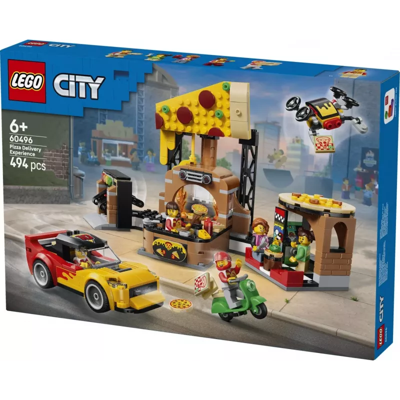 LEGO City 60496 Picas piegādes pieredze ar transportu (494 gab.)