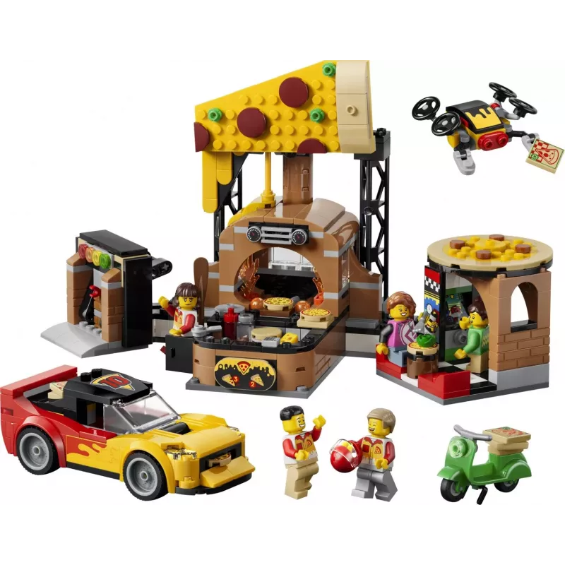 LEGO City 60496 Picas piegādes pieredze ar transportu (494 gab.)