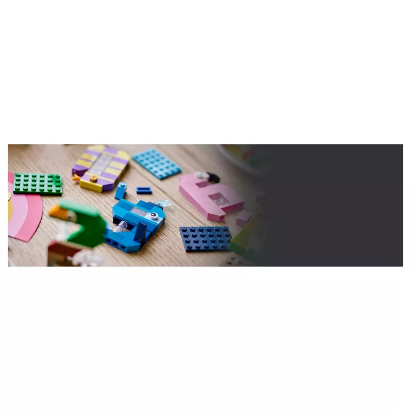 LEGO 40807 Dzimšanas dienas cipari - dzīvnieku tortes rotājumi (281 gab.)