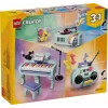 LEGO Creator 3-in-1 31392 Muzikāla klavieres ar kaķi (485 gab.)