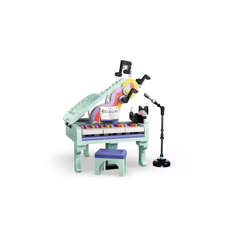 LEGO Creator 3-in-1 31392 Muzikāla klavieres ar kaķi (485 gab.)
