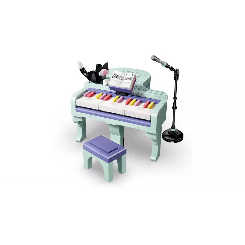LEGO Creator 3-in-1 31392 Muzikāla klavieres ar kaķi (485 gab.)