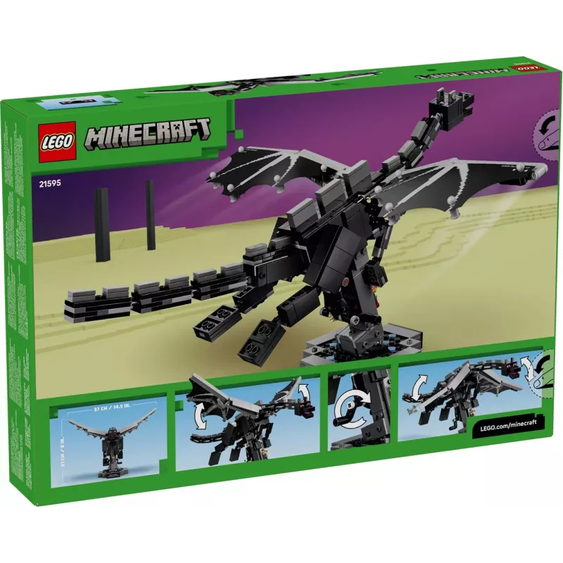 LEGO Minecraft 21595 Endera pūķis (710 gab.)