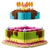 LEGO 40815 Dzimšanas dienas torte - saliekama torte ar svecītēm (219 gab.)