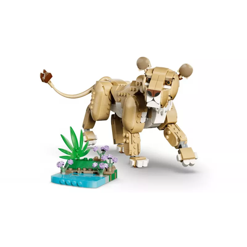 LEGO Creator 3-in-1 31386 Savvaļas dzīvnieki: Majestātiskais lauva (839 gab.)